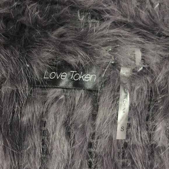 Love Token Genuine Rabbit Fur & Knit Vest - Picture 5 of 8